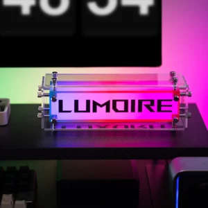 DIY Desk Glow Box by Mostarle
